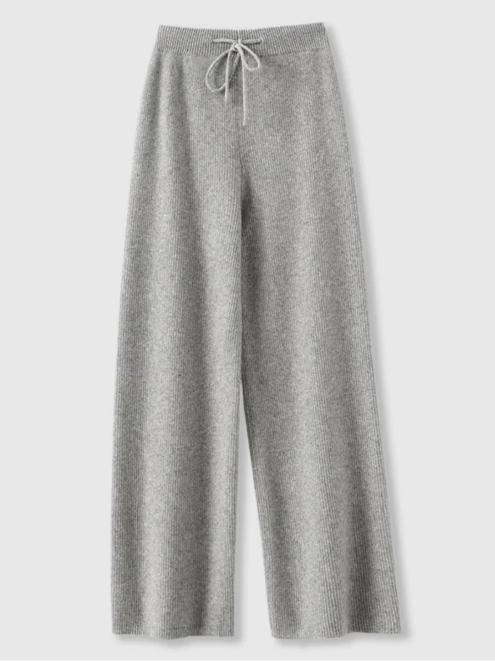 Haven well within Women's Wide-Leg Knit cashmere pants